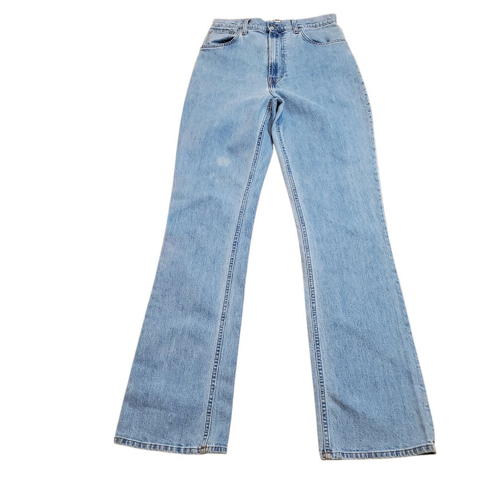 HELMUT LANG Bootcut Denim Jeans Indigo Femme High - Made in Italy